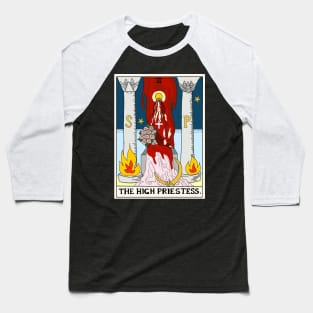 Horror Arcana - The High Priestess Baseball T-Shirt